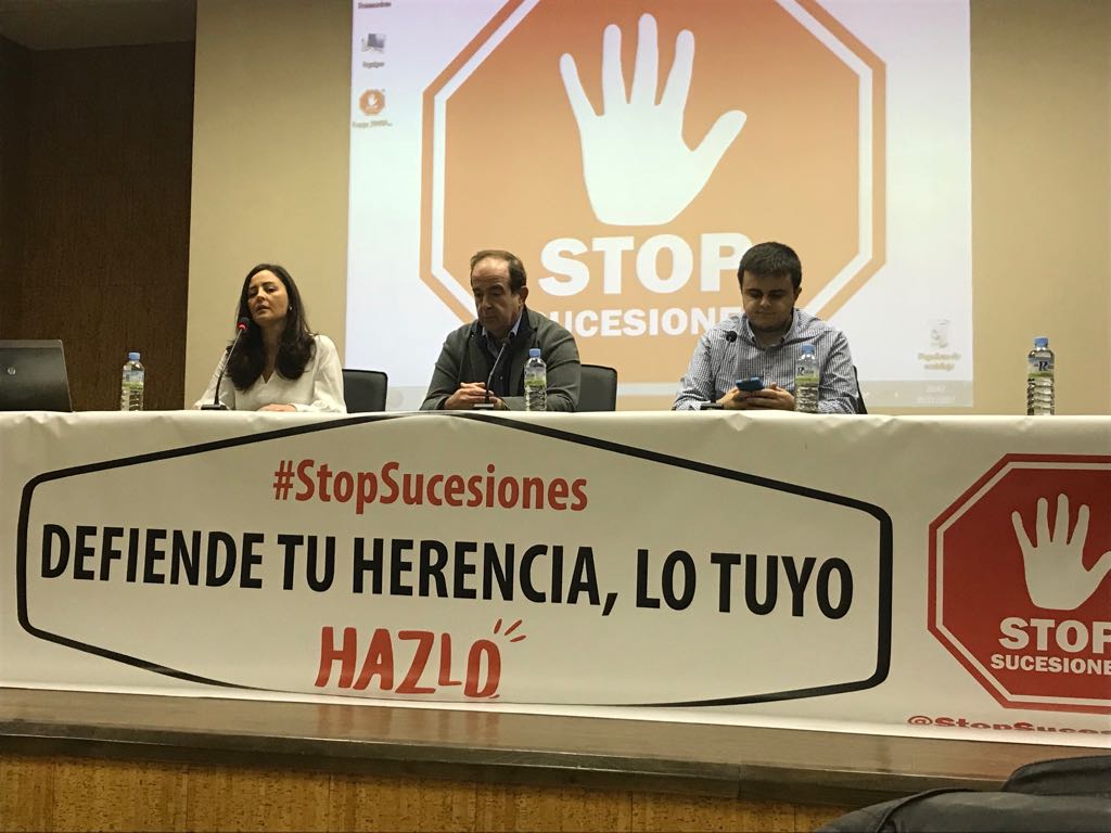 Primeras actividades ciudadanas de Stop Sucesiones en 2017